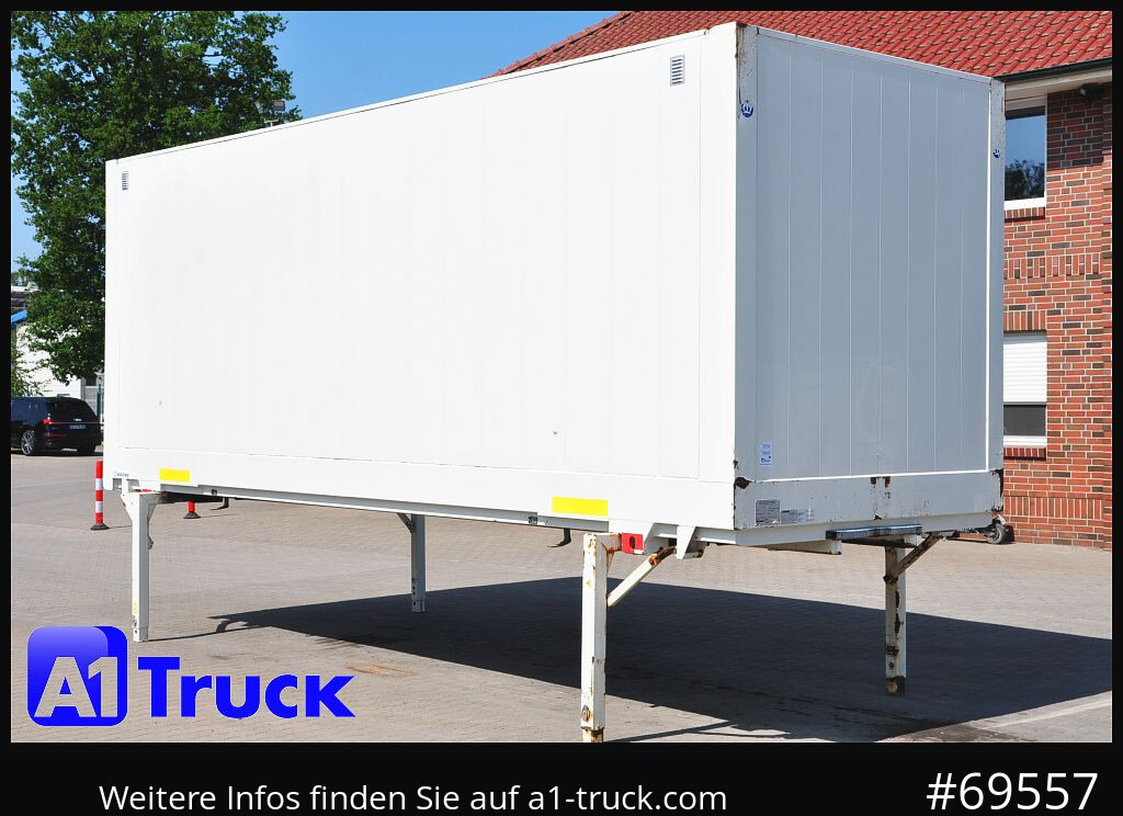 Carroçaria para furgões KRONE WB BDF 7,45 Koffer,  2750mm innen, 20 x vorhanden
