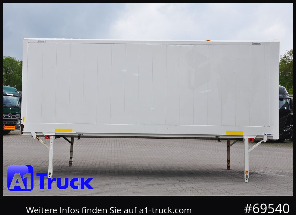 Carroçaria para furgões KRONE WB BDF 7,45 Koffer,  2750mm innen, 20 x vorhanden