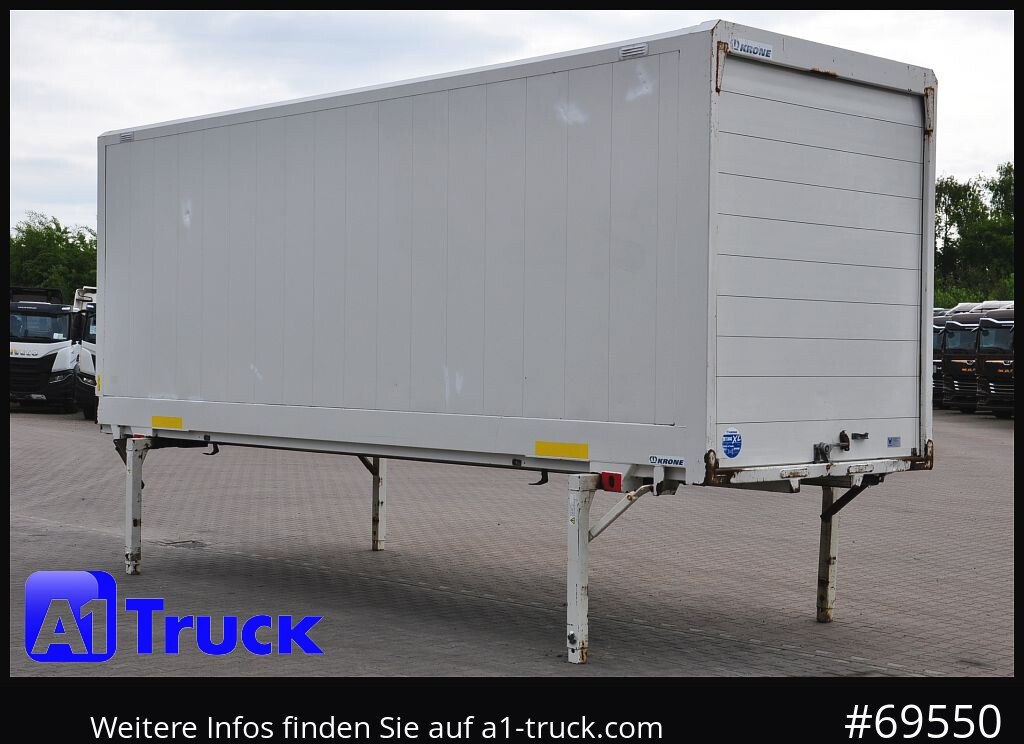 Carroçaria para furgões KRONE WB BDF 7,45 Koffer,  2750mm innen, 20 x vorhanden