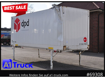 Carroçaria para furgões KRONE WB BDF 7,45 Koffer,  2770mm innen, beschädigt