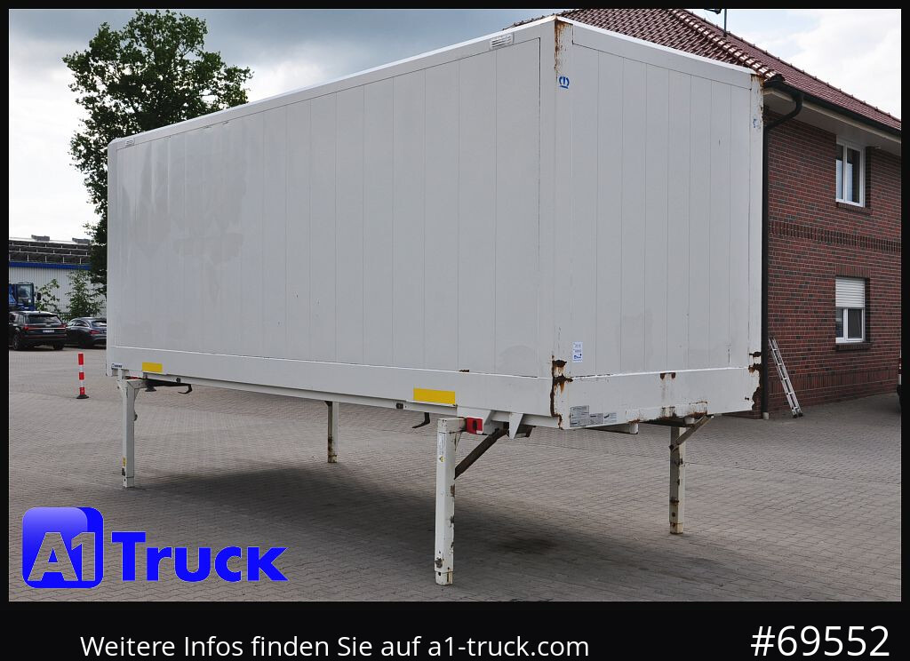 Carroçaria para furgões KRONE Wechselbrücke  BDF 7,45 Koffer,  2750mm h.  20 x vorhanden