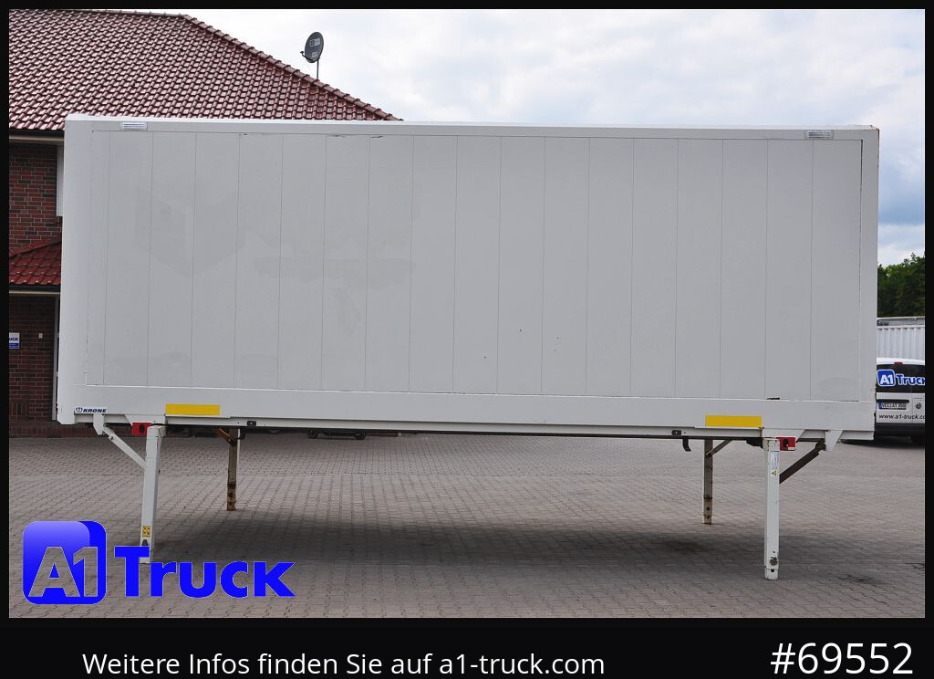 Carroçaria para furgões KRONE Wechselbrücke  BDF 7,45 Koffer,  2750mm h.  20 x vorhanden