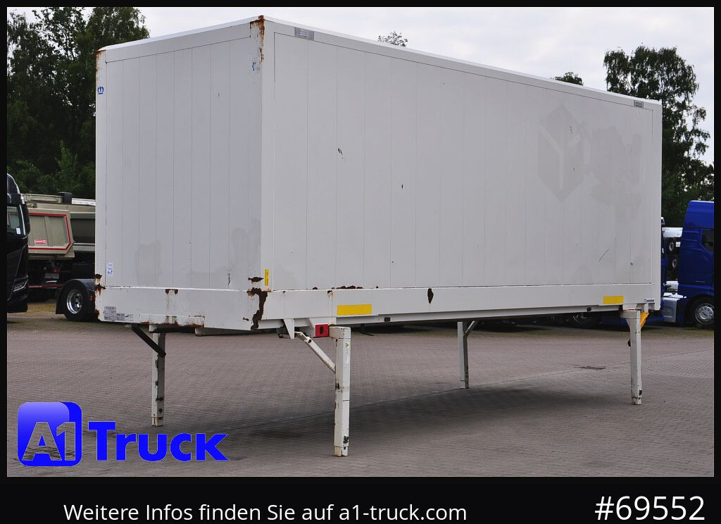 Carroçaria para furgões KRONE Wechselbrücke  BDF 7,45 Koffer,  2750mm h.  20 x vorhanden