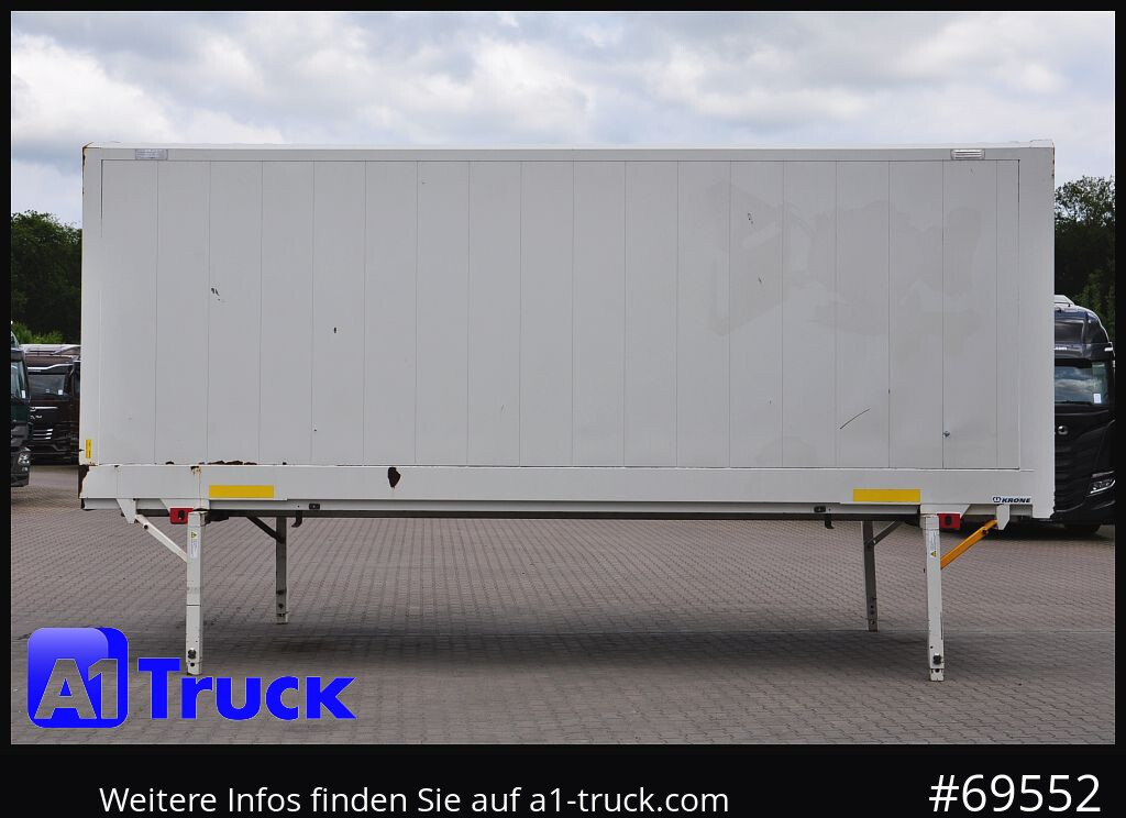 Carroçaria para furgões KRONE Wechselbrücke  BDF 7,45 Koffer,  2750mm h.  20 x vorhanden