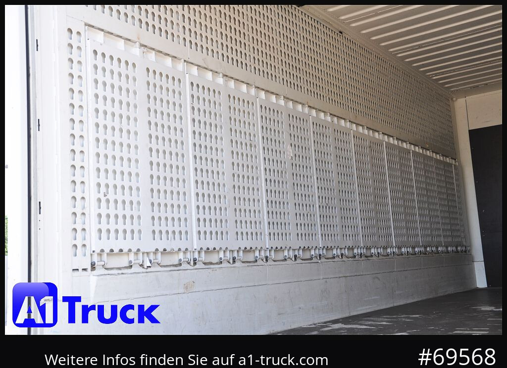 Carroçaria para furgões KRONE Wechselbrücke BDF 7,45 Koffer,  Textil 2750mm innen, 20 x vorhanden