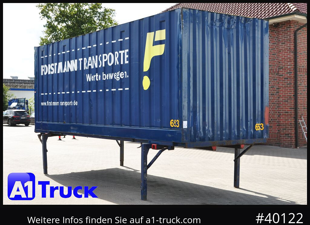 Contentor marítimo KRONE BDF 7,82 Container, 2700mm Innenhöhe, Portaltür