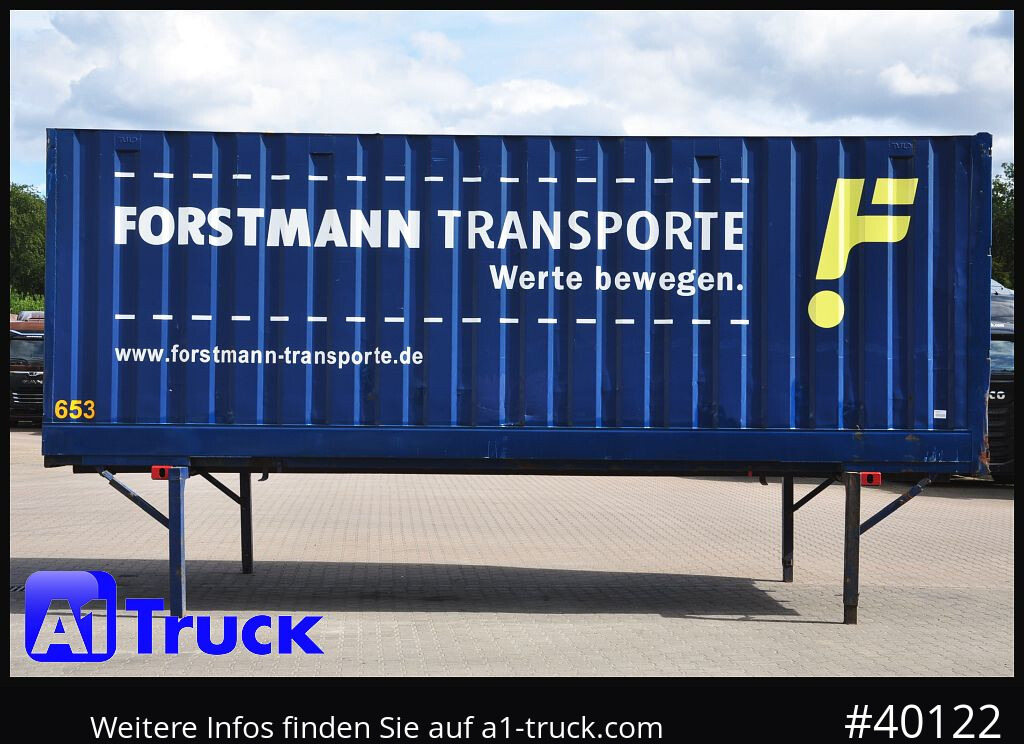 Contentor marítimo KRONE BDF 7,82 Container, 2700mm Innenhöhe, Portaltür