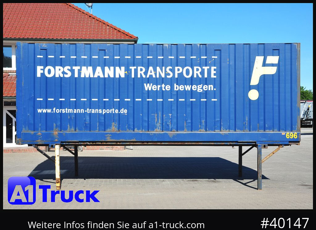 Contentor marítimo KRONE BDF 7,82 Container, 2700mm Innenhöhe, Portaltür