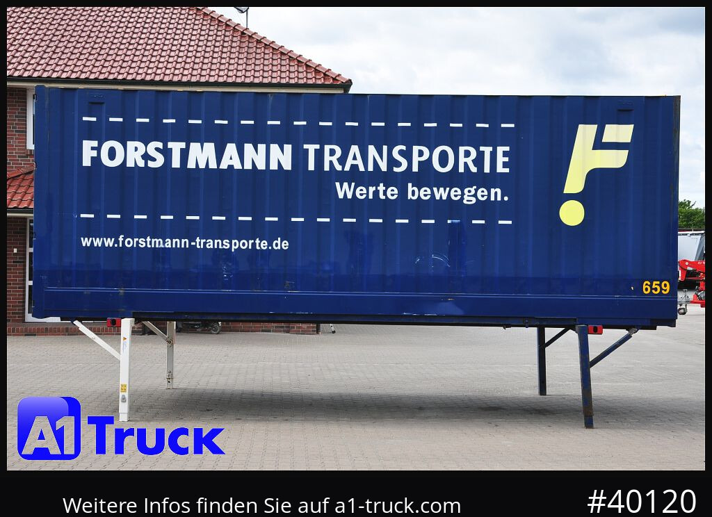 Contentor marítimo KRONE BDF 7,82 Container, 2700mm Innenhöhe, Portaltür
