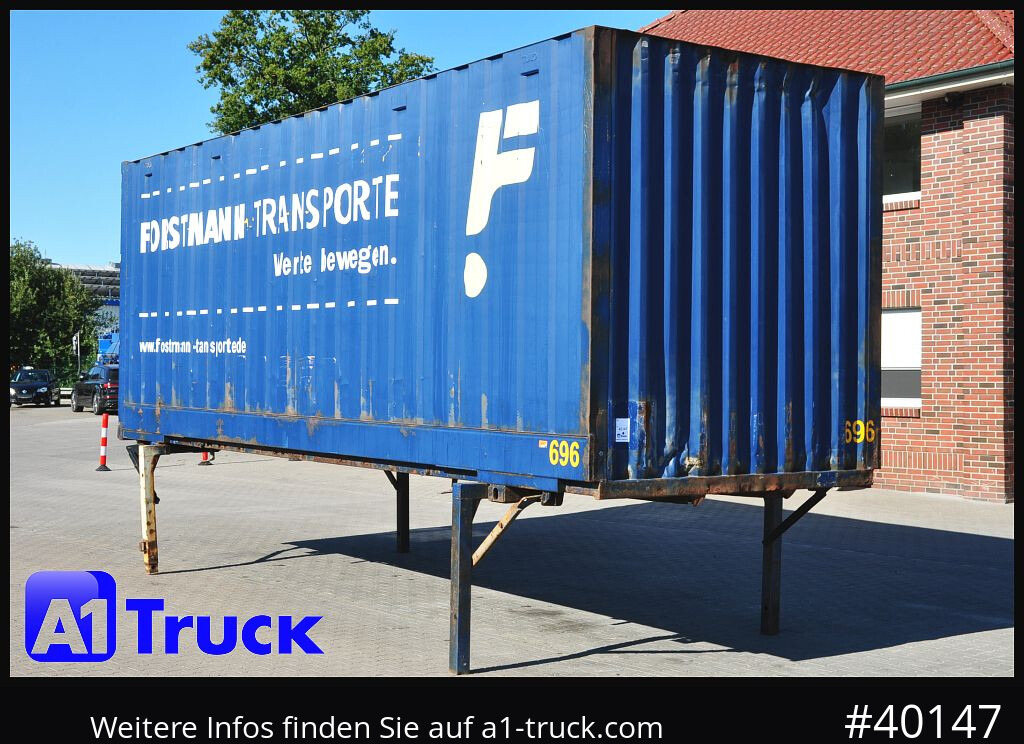 Contentor marítimo KRONE BDF 7,82 Container, 2700mm Innenhöhe, Portaltür