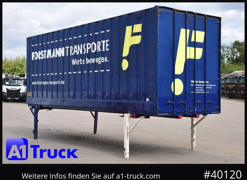 Contentor marítimo KRONE BDF 7,82 Container, 2700mm Innenhöhe, Portaltür