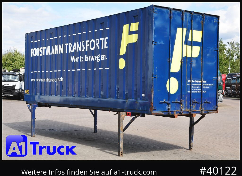 Contentor marítimo KRONE BDF 7,82 Container, 2700mm Innenhöhe, Portaltür