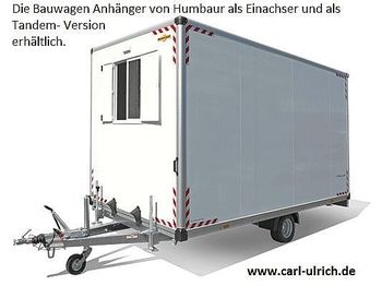 Casa contentor novo Humbaur - Bauwagen 184222-24PF30 Einachser: foto 1