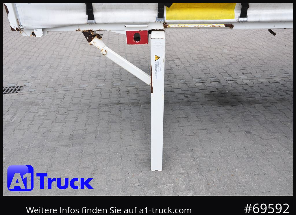 Toldo carroçaria KRONE Wechselbrücke 7,82 ,, 2650mm innen