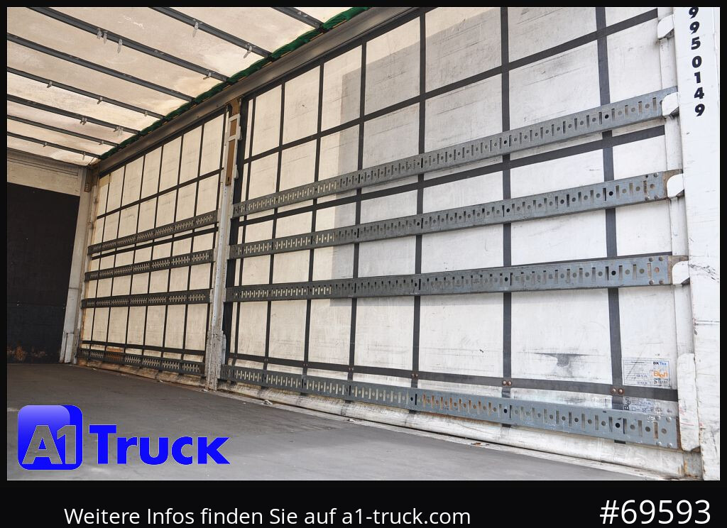 Toldo carroçaria KRONE Wechselbrücke 7,82 ,, 2650mm innen