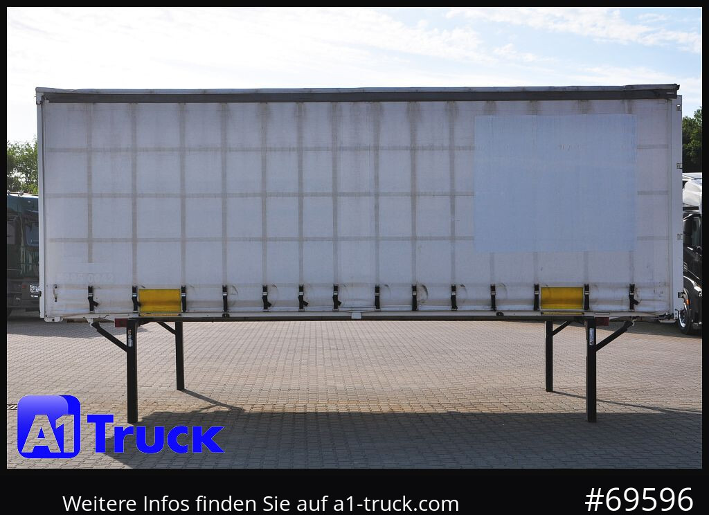 Toldo carroçaria KRONE Wechselbrücke 7,82 ,, 2650mm innen