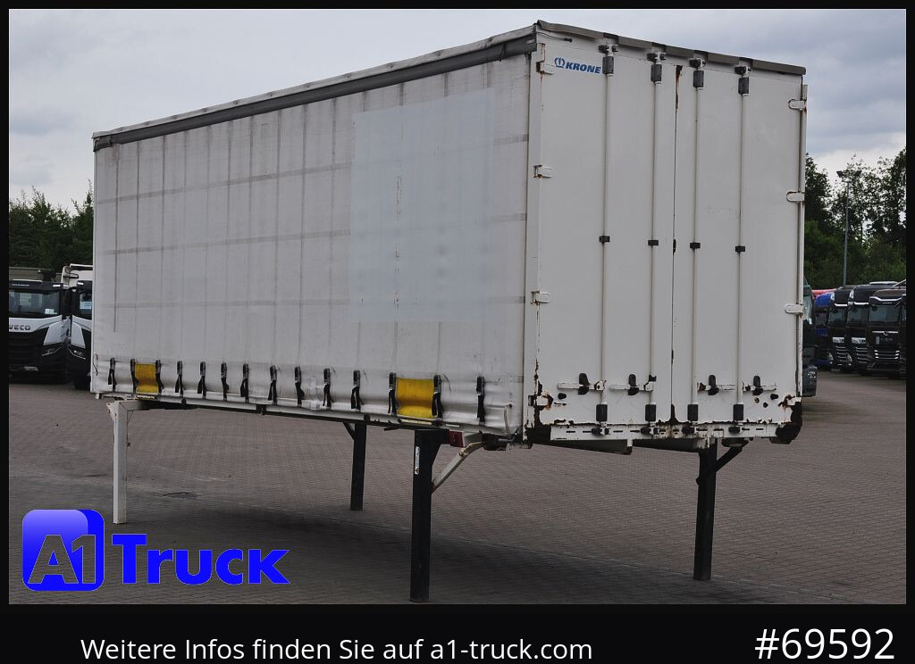 Toldo carroçaria KRONE Wechselbrücke 7,82 ,, 2650mm innen