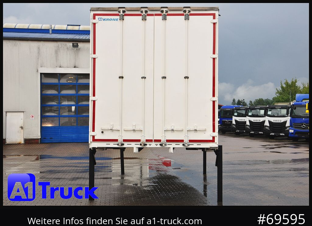 Toldo carroçaria KRONE Wechselbrücke 7,82 , neue Plane, 2650mm innen