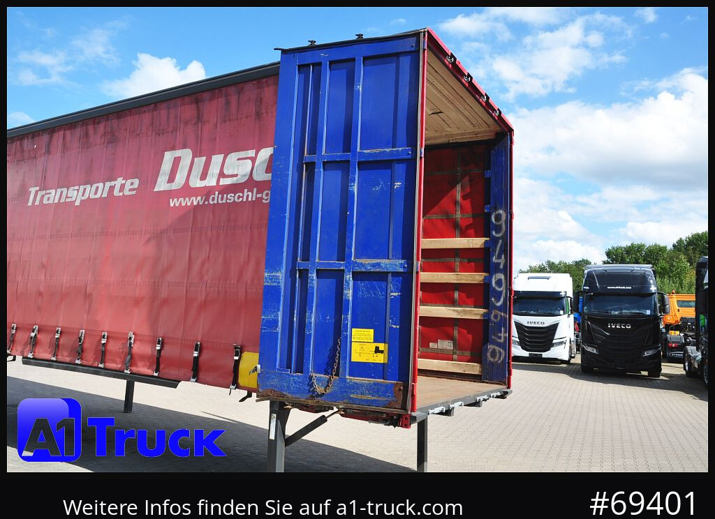 Toldo carroçaria KRONE Wechselbrücke Jumbo BDF 7,82