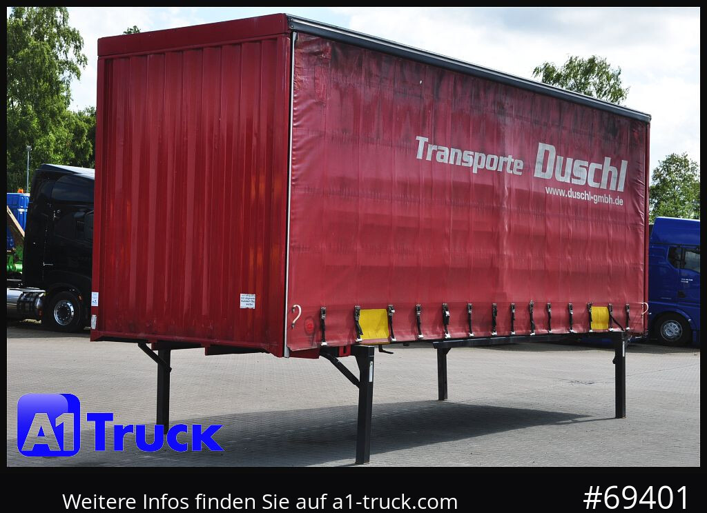 Toldo carroçaria KRONE Wechselbrücke Jumbo BDF 7,82