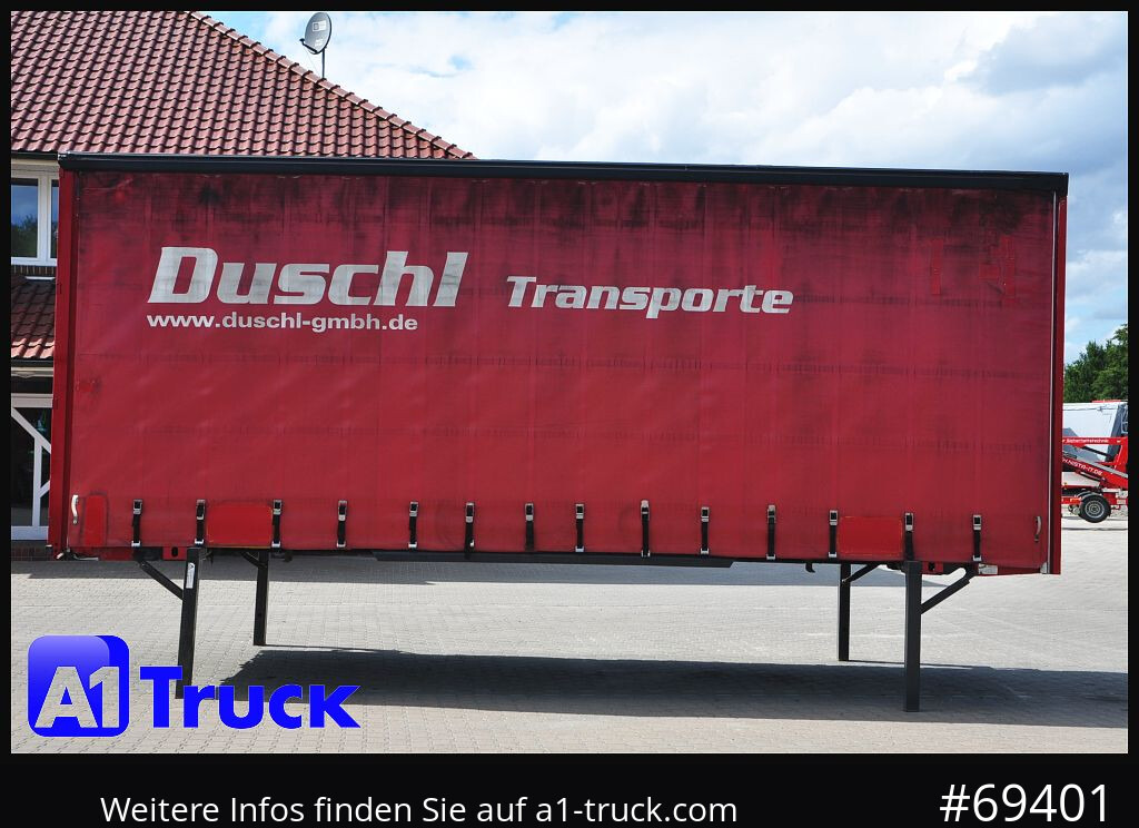 Toldo carroçaria KRONE Wechselbrücke Jumbo BDF 7,82