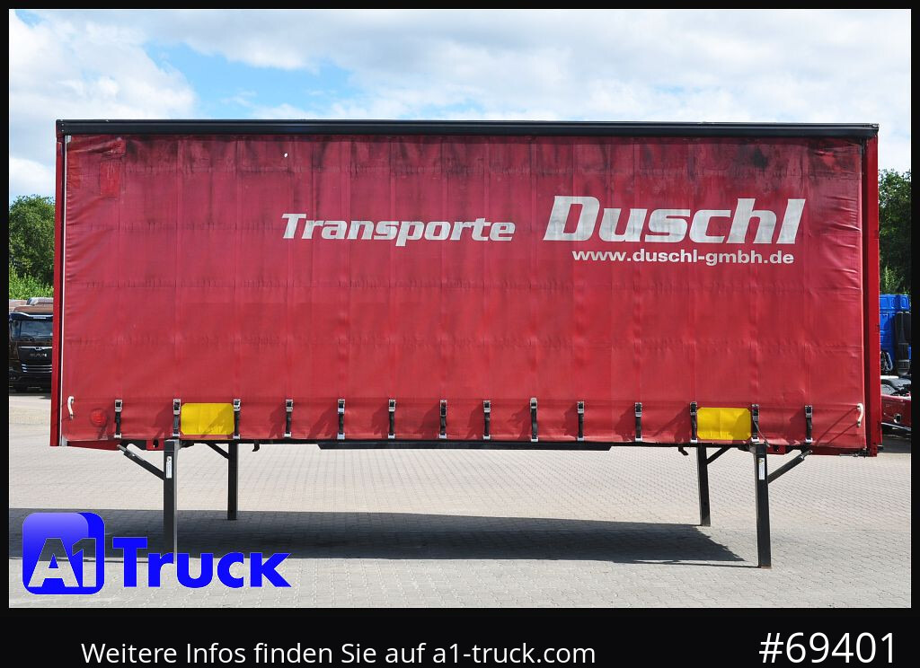 Toldo carroçaria KRONE Wechselbrücke Jumbo BDF 7,82