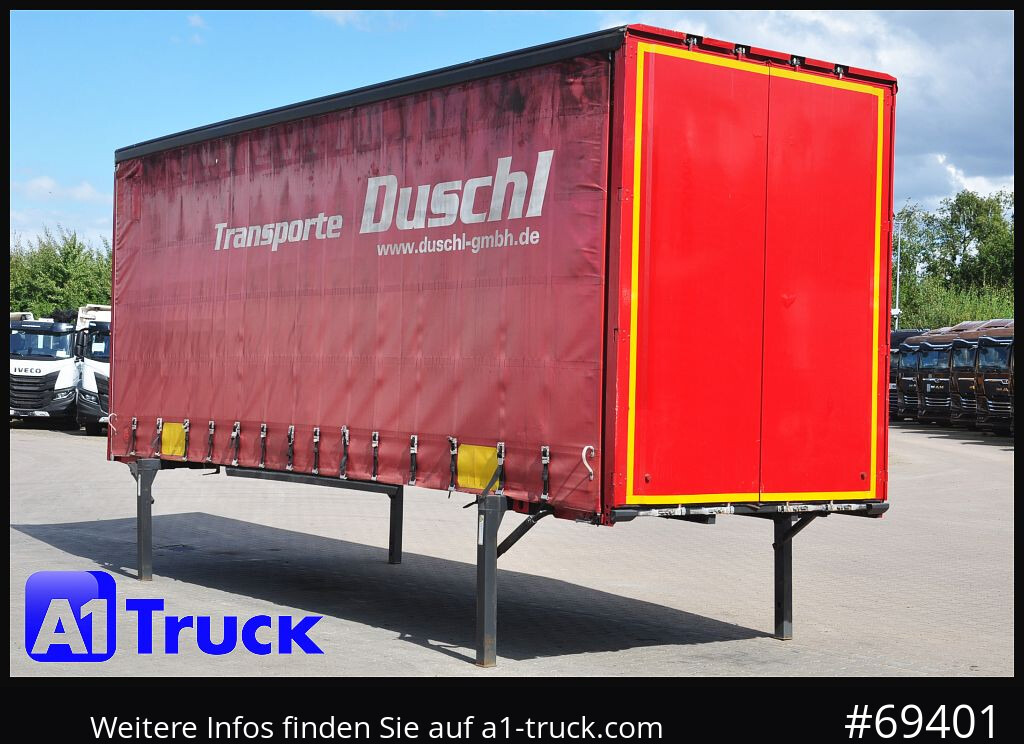 Toldo carroçaria KRONE Wechselbrücke Jumbo BDF 7,82