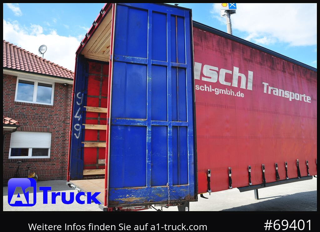 Toldo carroçaria KRONE Wechselbrücke Jumbo BDF 7,82