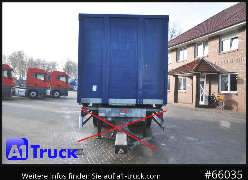 Toldo carroçaria WECON 7,82 Plattform, Verzinkt, 7820mm, Staplertasche, ohne Hecktür