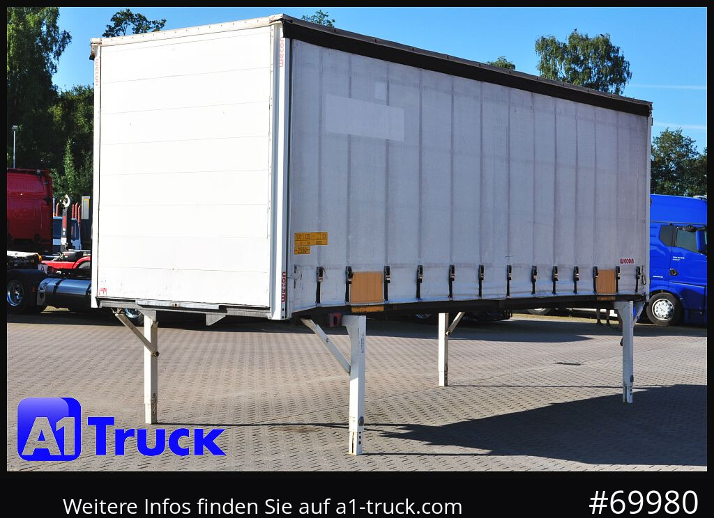 Toldo carroçaria WECON WPR 745, verzinkt, 2520  innen,