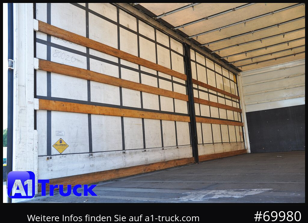 Toldo carroçaria WECON WPR 745, verzinkt, 2520  innen,