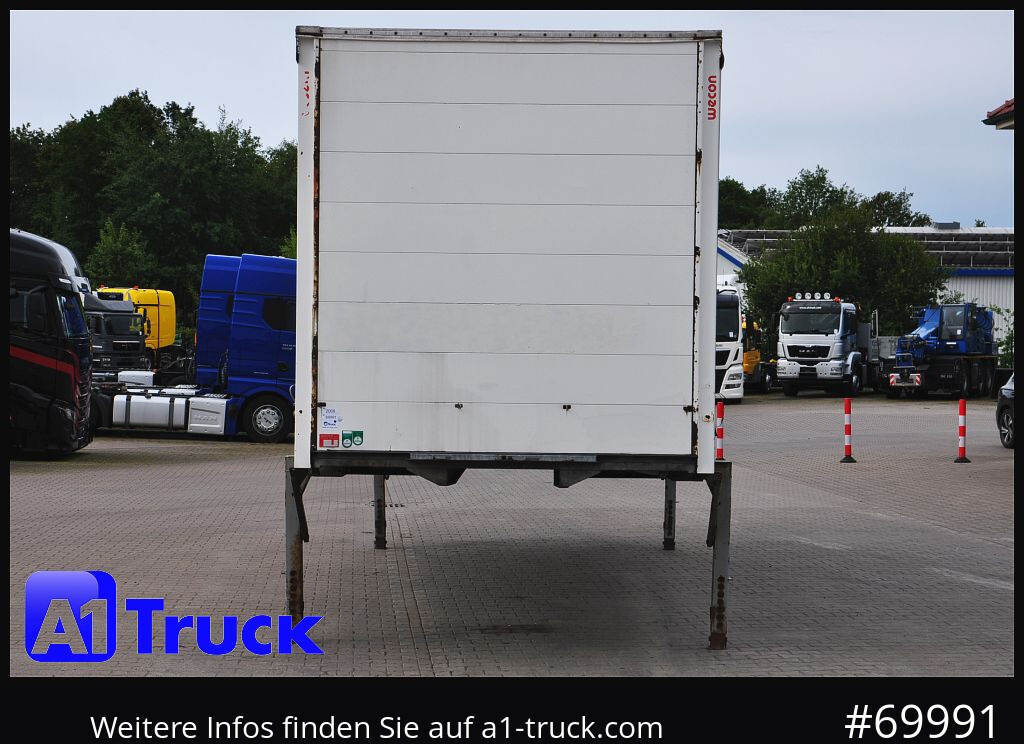 Toldo carroçaria WECON WPR 745, verzinkt, 2520  innen,