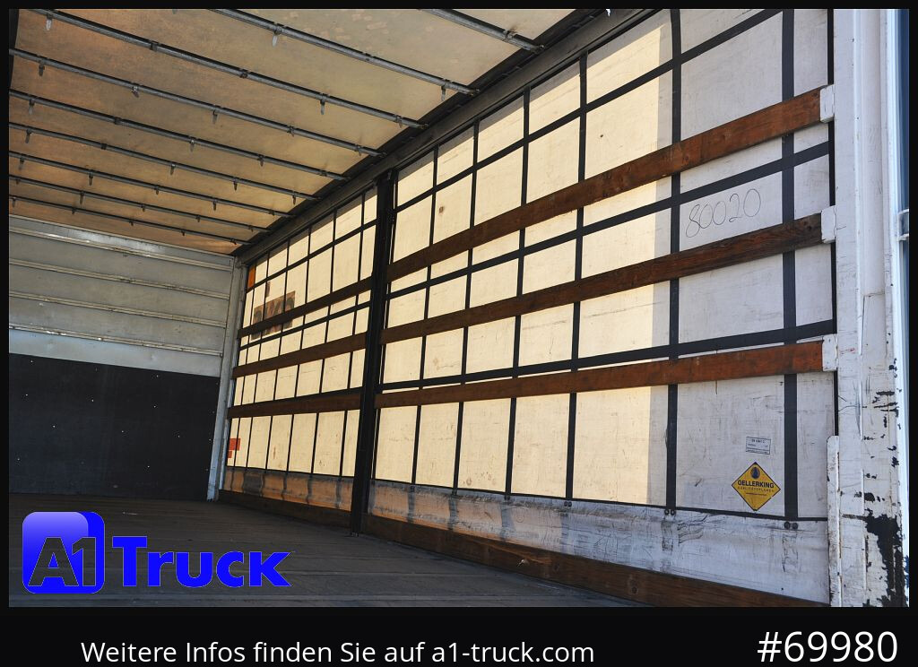 Toldo carroçaria WECON WPR 745, verzinkt, 2520  innen,