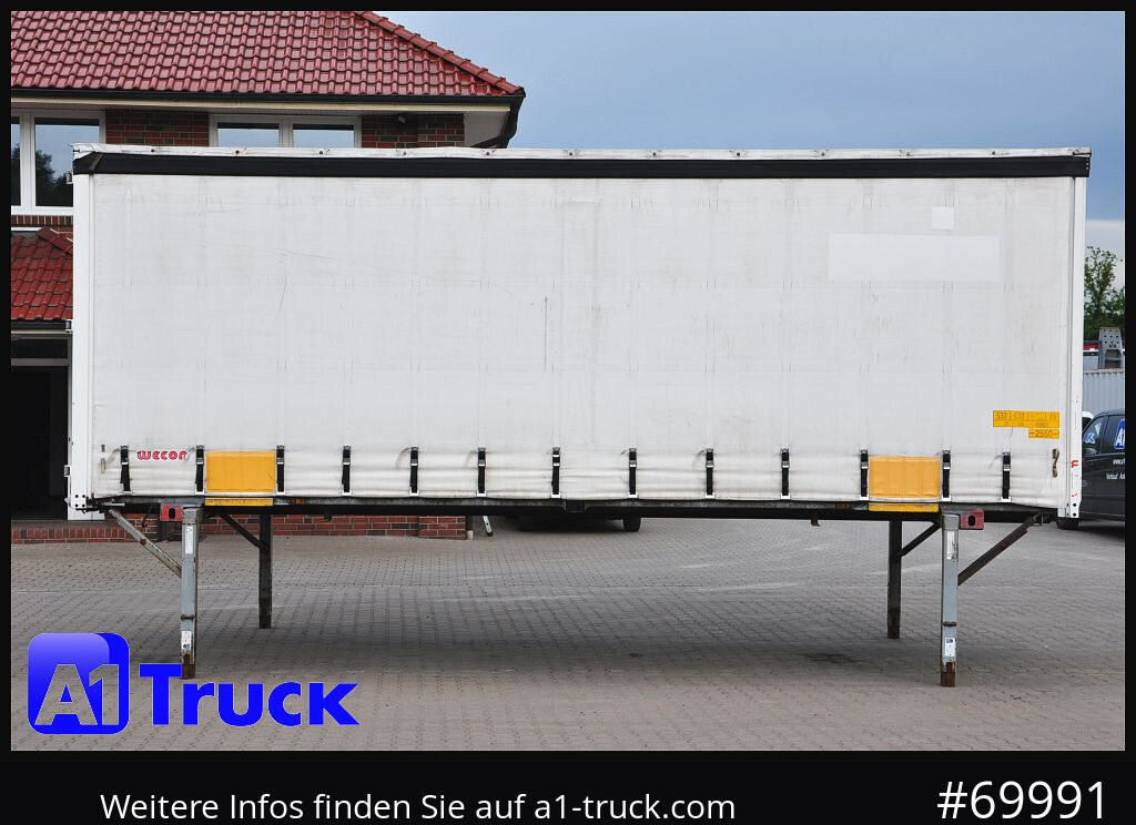 Toldo carroçaria WECON WPR 745, verzinkt, 2520  innen,