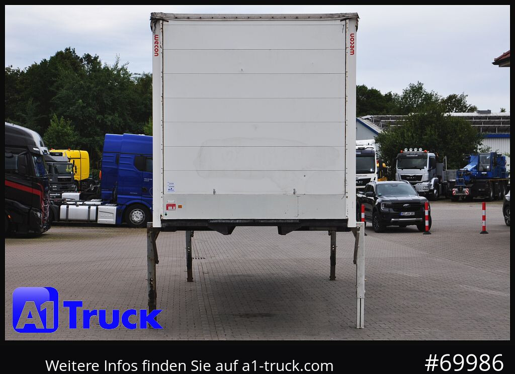 Toldo carroçaria WECON WPR 745, verzinkt, 2520  innen,