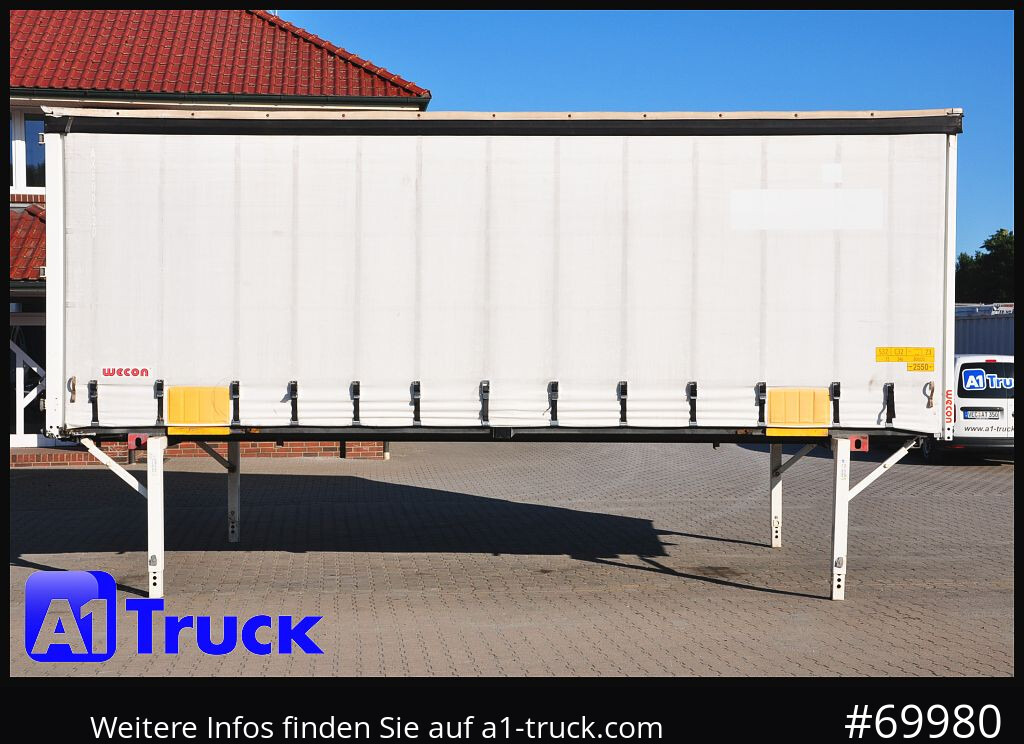 Toldo carroçaria WECON WPR 745, verzinkt, 2520  innen,