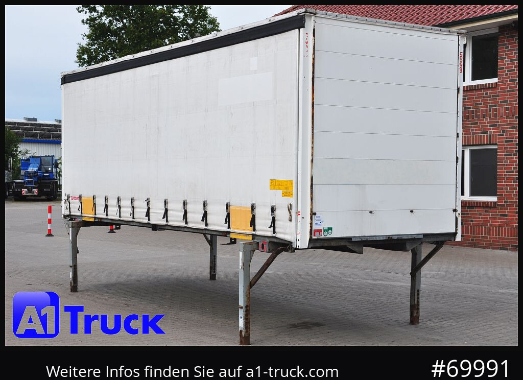 Toldo carroçaria WECON WPR 745, verzinkt, 2520  innen,