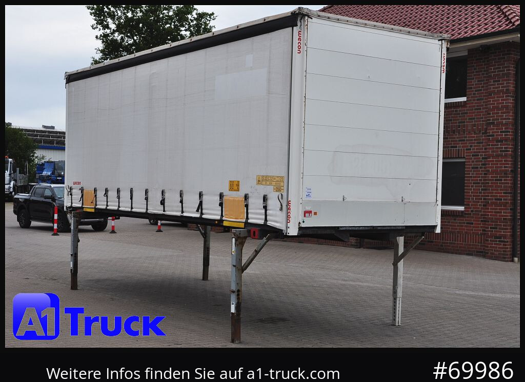 Toldo carroçaria WECON WPR 745, verzinkt, 2520  innen,