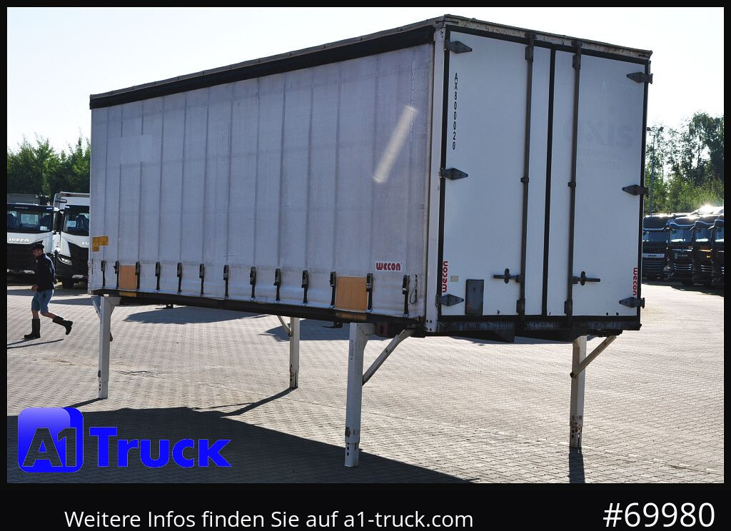 Toldo carroçaria WECON WPR 745, verzinkt, 2520  innen,