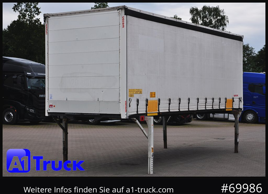 Toldo carroçaria WECON WPR 745, verzinkt, 2520  innen,