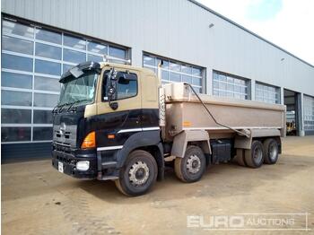  2013 Hino 8x4 Tipper Lorry, Wilcox Body, Easy Sheet, Reverse Camera, A/C, Manual Gear Box, (Reg. Docs. & Plating Certificate Available) - Camião basculante