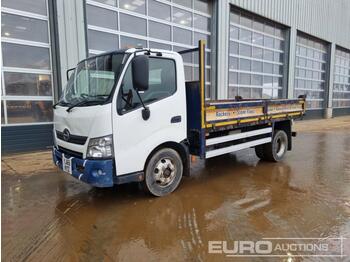  2015 Hino 4x2 Dropside Tipper, Manual Gearbox, A/C (Plating Certificate Available) - Camião basculante