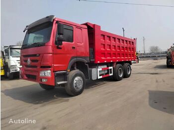 HOWO 10 wheels Sinotruk dumper China tipper lorry - camião basculante