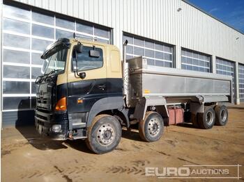  Hino 8x4 Tipper Lorry, Wilcox Body, Reverse Camera, A/C, Manual Gear Box (UK Registration Documents Are Not Available) - Camião basculante