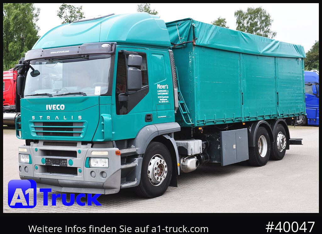 Camião basculante IVECO Iveco AT 260S42Y Getreidekipper Schleuse