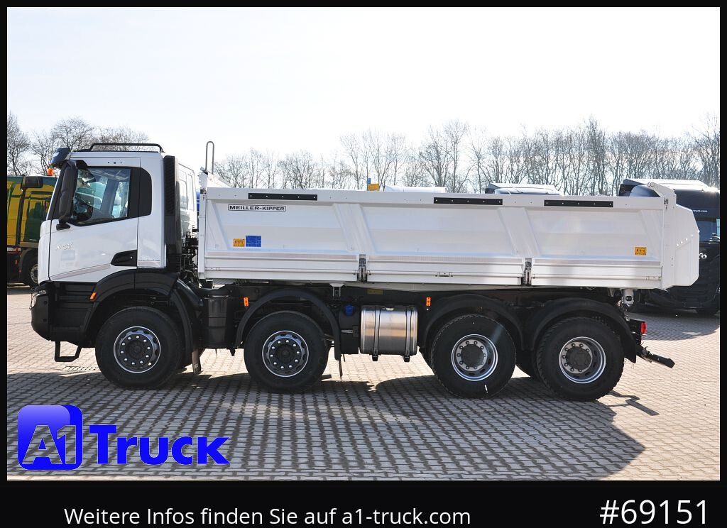 Camião basculante IVECO X-Way 480, Meiller 3 Seiten Kipper,