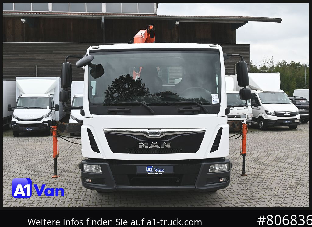 Camião basculante MAN TGL 8.180 Kipper Kran, Meiller, Atlas, AHK