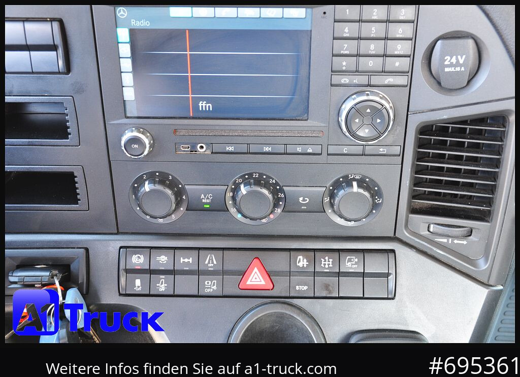 Camião basculante MERCEDES-BENZ Arocs 1830, Kipper + Kran,Palfinger, Funk,