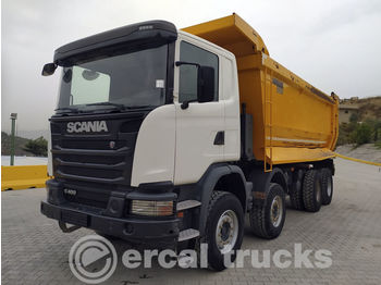 Camião basculante SCANIA 2016 G 400 8X4 EURO 5 AC