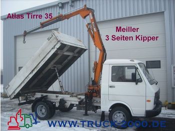 VW LT 55 3 Seiten Kipper+AtlasTirre35 faltbar 2,7t. - Camião basculante